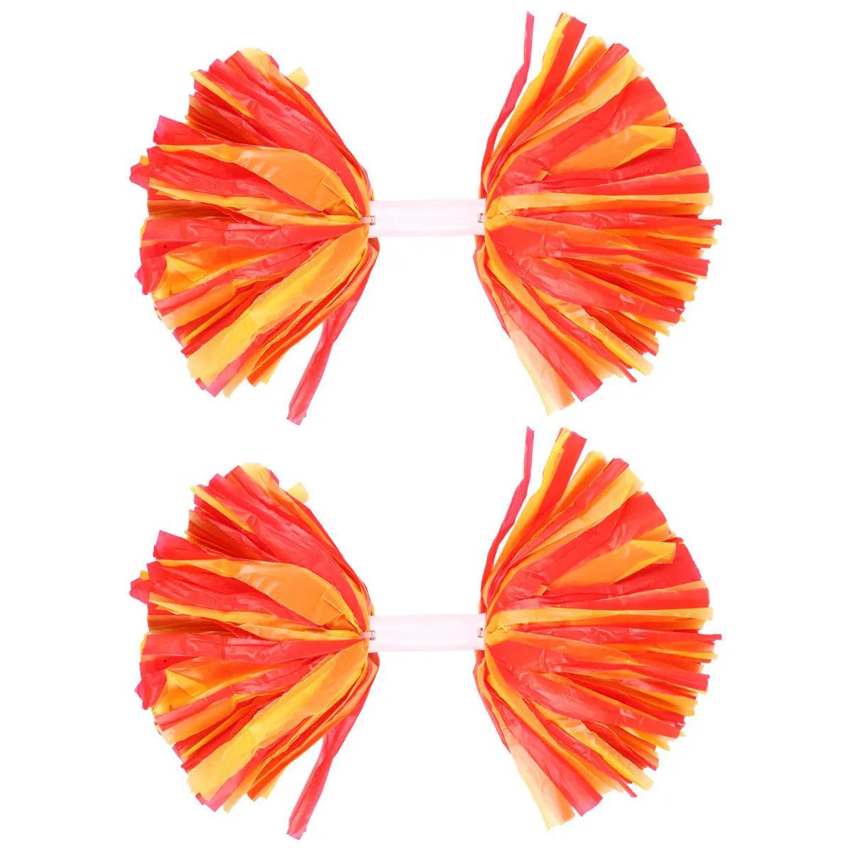 

1 пара красочных пластиковых цветочных шаров с ручкой, легкие, яркие, для спортивных мероприятий и соревнований