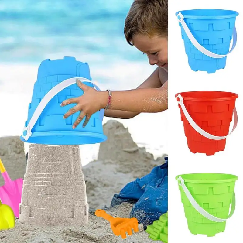 

9pcs Beach Sand Toys Sand Bucket Beach Shovel Toys Summer Outdoor Toys Toddler Beach Toys Swimming Pool Game Tool Gift for kids