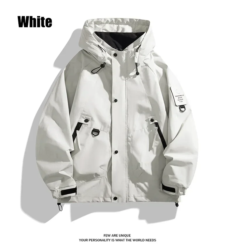 Men Women Waterproof Hiking Jacket Windproof Camping Windbreakers Oilproof Fishing Trekking Jacket Autumn Spring Sport Rain Coat