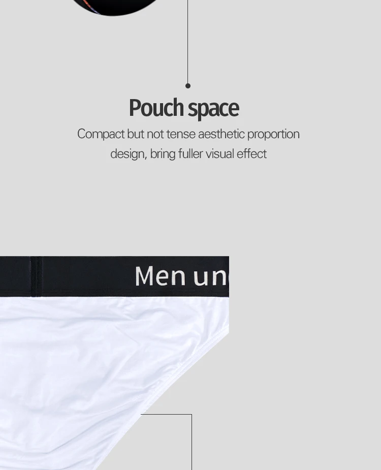 1 PCS Calzoncillos con Tirantes y Bolsa Convexa Transpirable de Modal para Hombre, Cintura Elástica con Estampado de Letras en Contraste, Ropa Interior Diaria de Verano