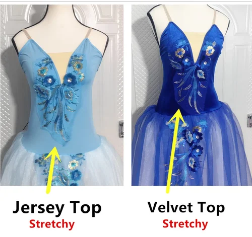 Imagen 2 del producto Tutú de Ballet para niñas, vestido de encaje de flores 3d, disfraces de actuación, práctica de baile de princesa, vestido romántico