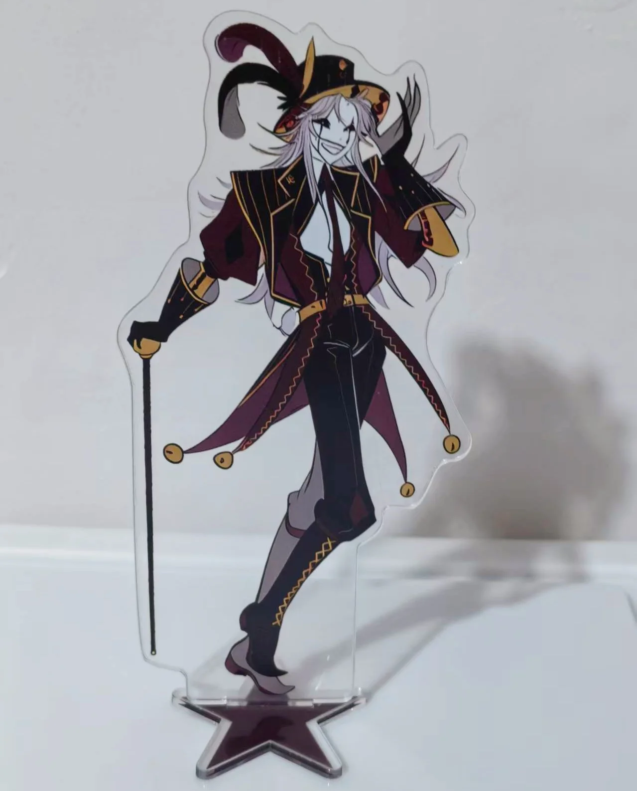 Game The Freak Circus Pierrot  Cosplay Figure Acrylic Stand Standing Plate Ornament Accessories Props Gifts image 2
