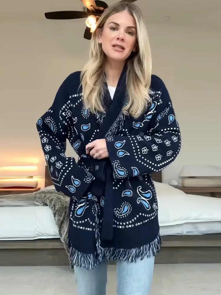 فساتين نسائية بطبعة زهور واحدة الصدر وأكمام طويلة بطول الكاحل تناسب عطلة الموضة الحلوة 2025 أطقم فساتين فضفاضة للربيع #1