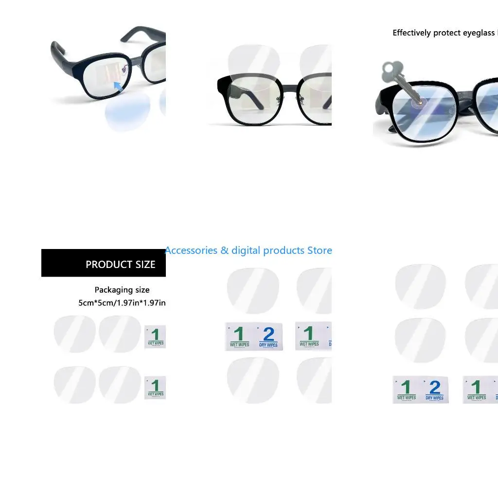 77JD Thin Design Protective Cover For StarV MYVU AR Glass Lens Ensures Long Last Use