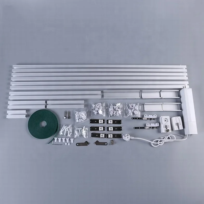 Smart alloy window decoration systems accessories smart electric rod motorized curtain track