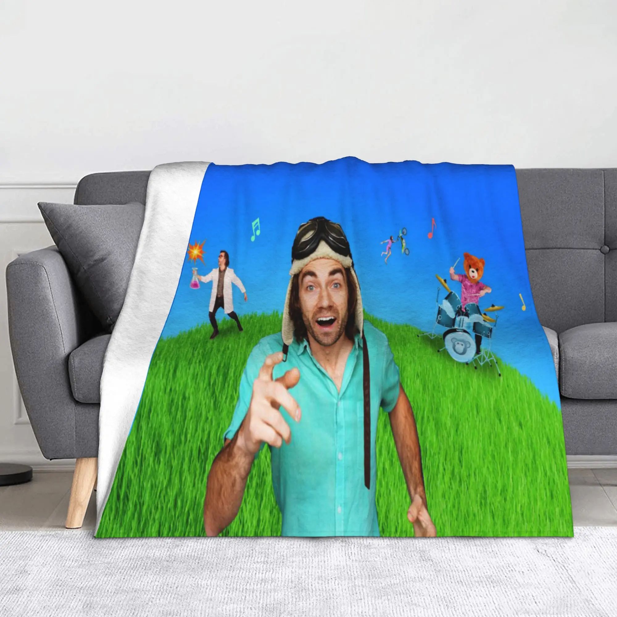 Super Soft Dannys Go Throw Blanket Premium Fleece Flannel Lightweight  Bed Blanket Cozy Plush Blankets All Season Use