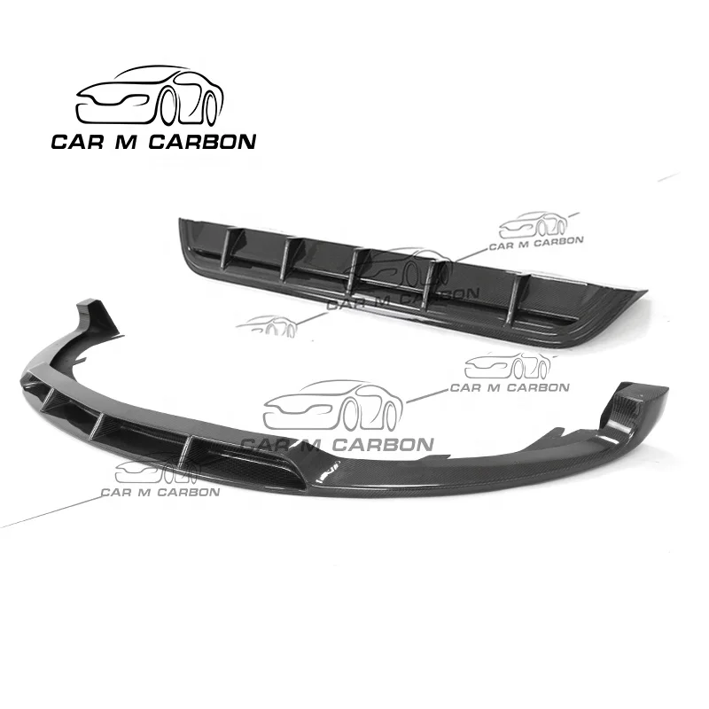 Mercedes Carbon Fiber Body Kit Front Lip and Rear Diffuser