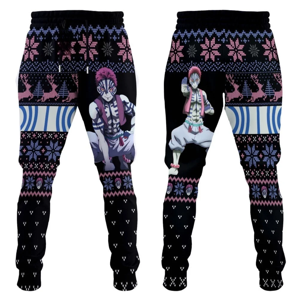 

Bandai Anime Demon Slayer Christmas Party Autumn/Winter Pants Casual Pants Adult Men and Women Hot Selling Products