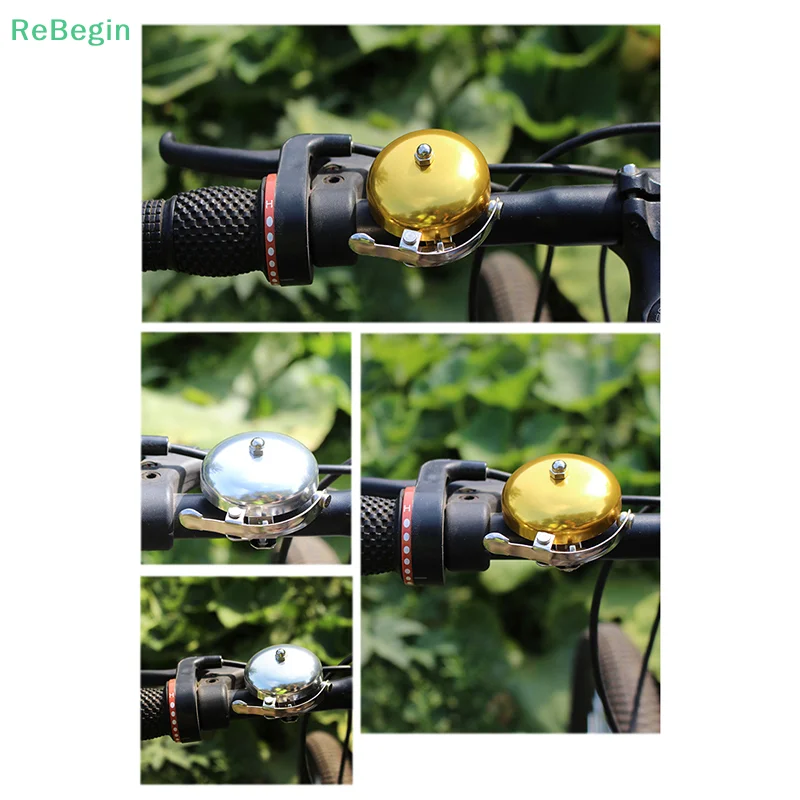 Bicycle Bell Classical Waterproof Aluminum Alloy Loud Sound Easy To Install Bike Accessories Bike Bell Retro Warning Alarm