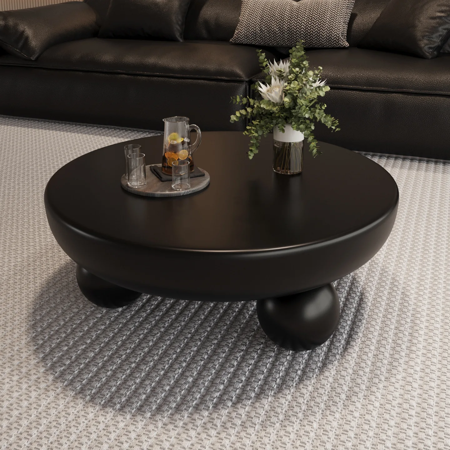 Premium style home coffee table, office Internet celebrity table, modern simplicity, negotiation reception coffee table