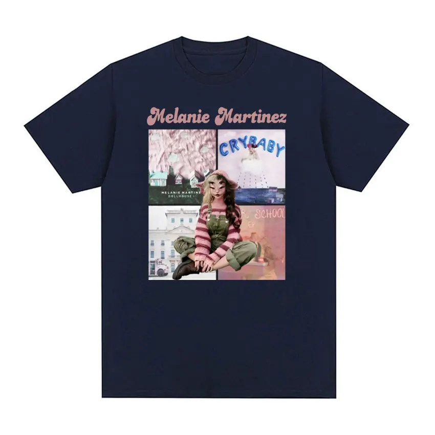 Melanie Martinez Eras The Trilogy Tour 2024 T-shirt Men Women Hip Hop Punk Vintage Fashion T Shirt Oversized Cotton Tshirts Tops