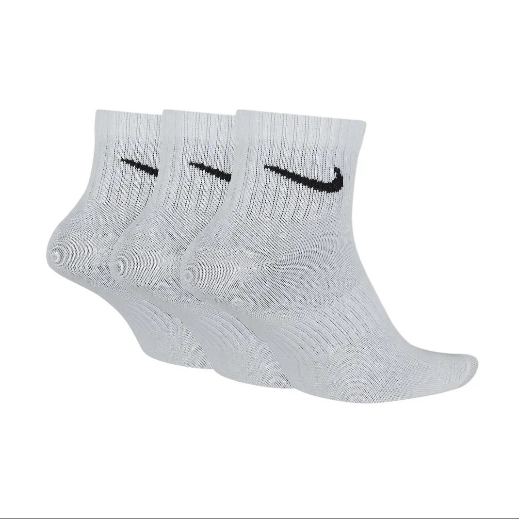 NIKE Unisex Lightweight and quick-drying training socks 3 pairs Autumn support socks Comfortable and soft