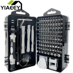 115 In 1 Precision Screwdriver Set PRO Electronics Magnetic Repair Tool Kit With Case For Repair Computer IPhone PC Household