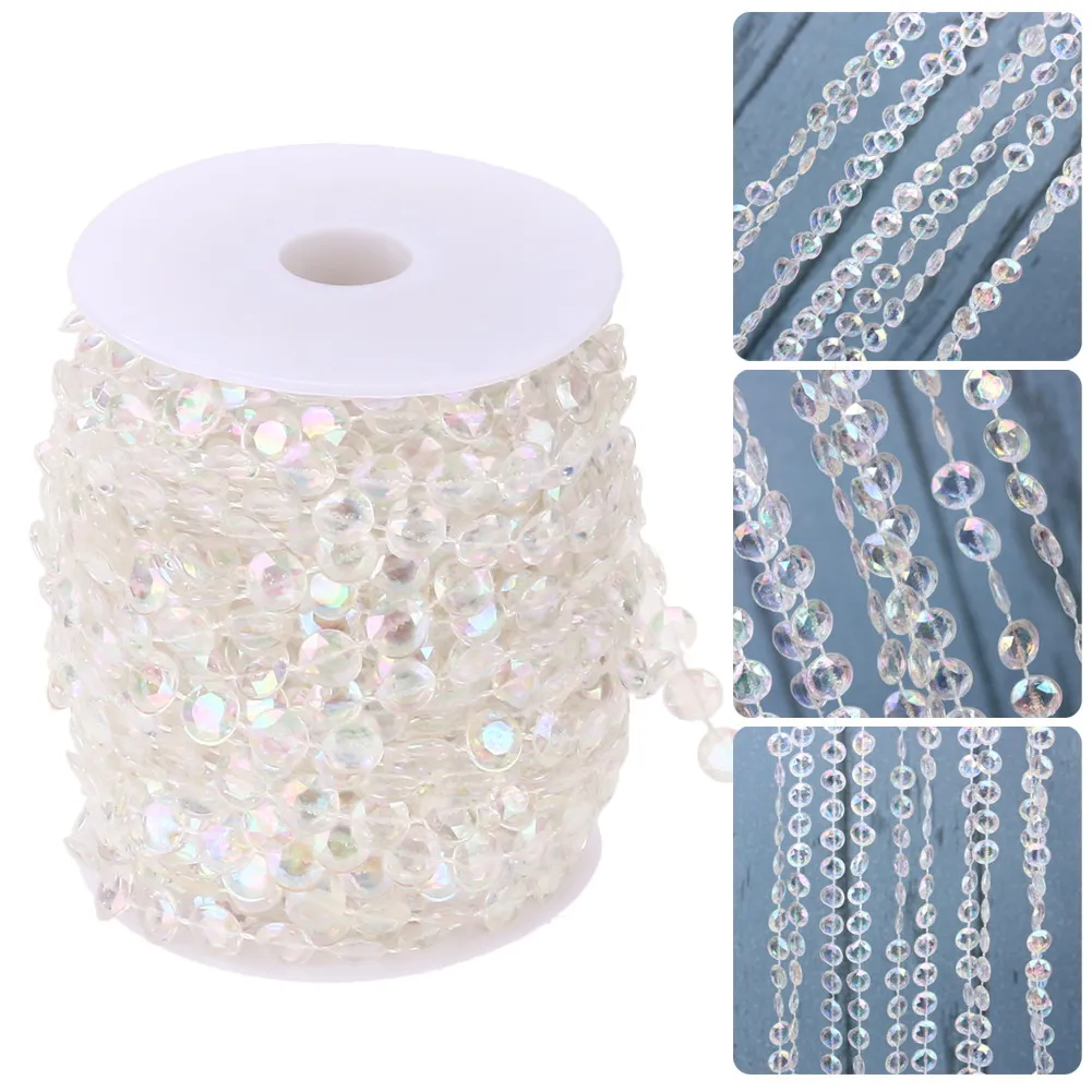 

Бусины-шторы: креативные цепочки из страз, элегантные, изысканные, прозрачные, портативные, блестящие, для свадеб, вечеринок, декора своими руками