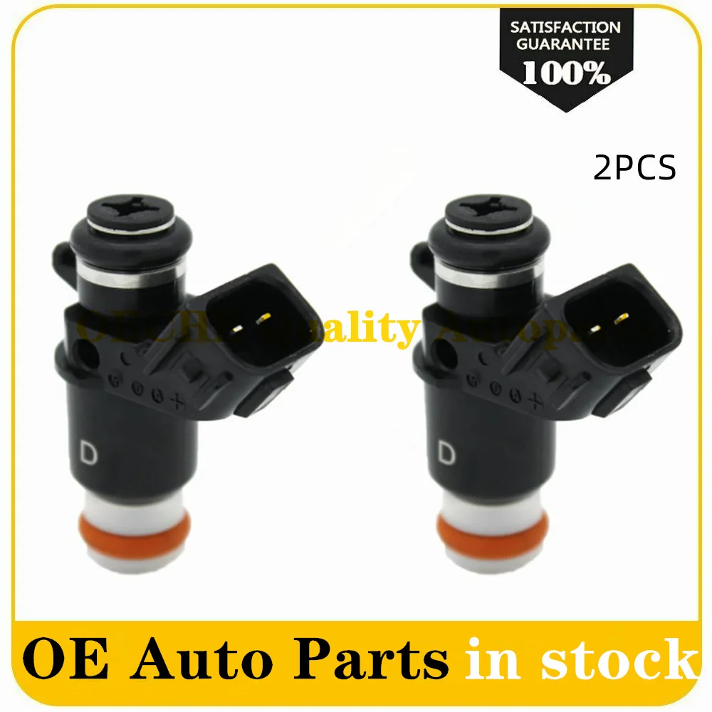 2Pcs Fuel Injectors 15710-14G00 for Suzuki Boulevard M50 C50 C90 M90 2005-2009 Intruder Volusia 800 16450-PLD-003 16450-PLC-003