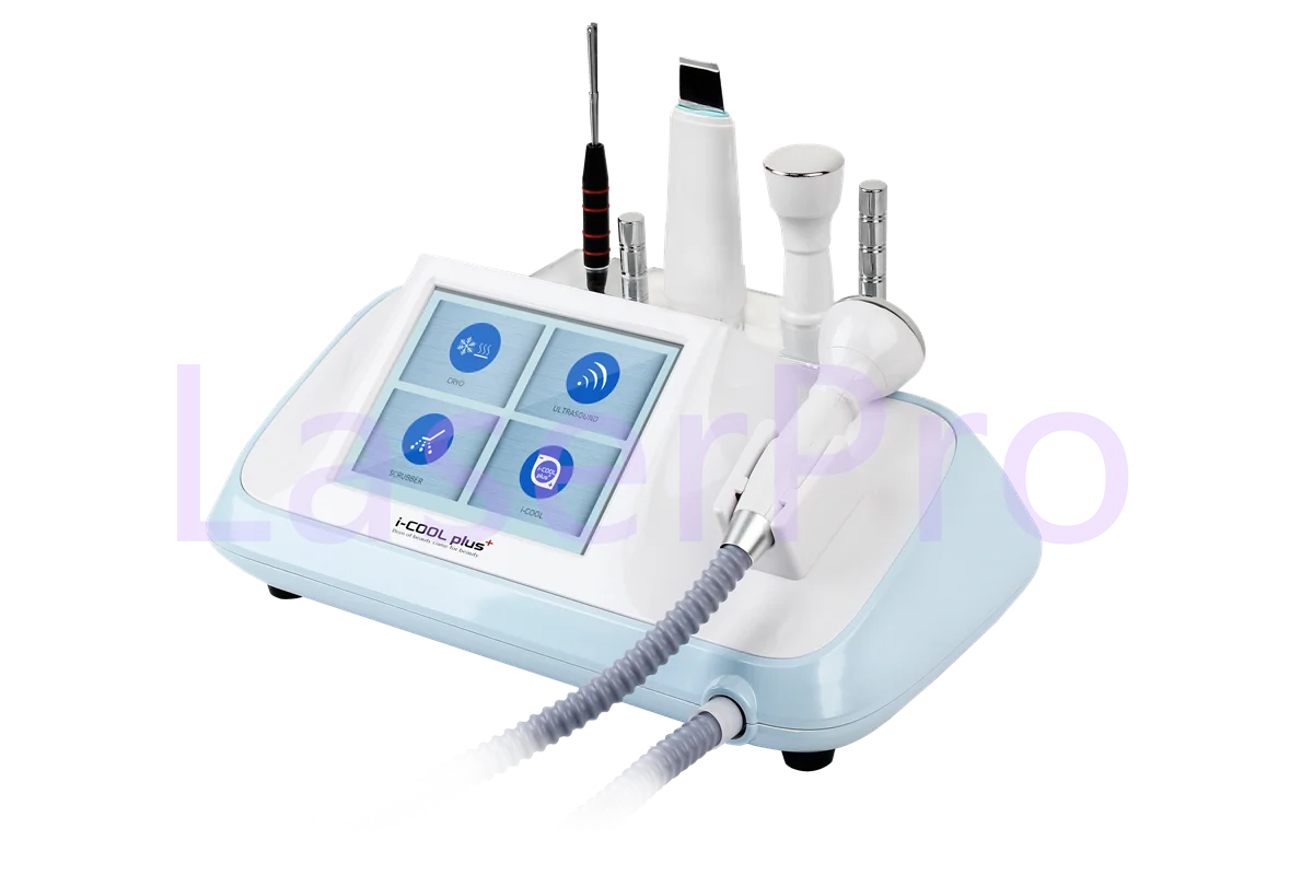 高品質 ICOOL 6-IN-1 多機能美顔器 スキンケア フェイスディープクレンジング 引き締め マイクロカレント 超音波美容機器