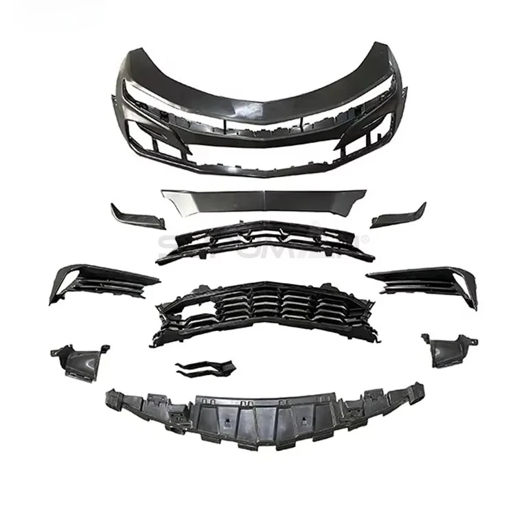 B SPM ABS Kunststoff Frontstoßstange Heckstoßstange Diffusor Seitenschweller Heckspoiler Kit für Camaro SS Karosserie-Kit 2019-2022