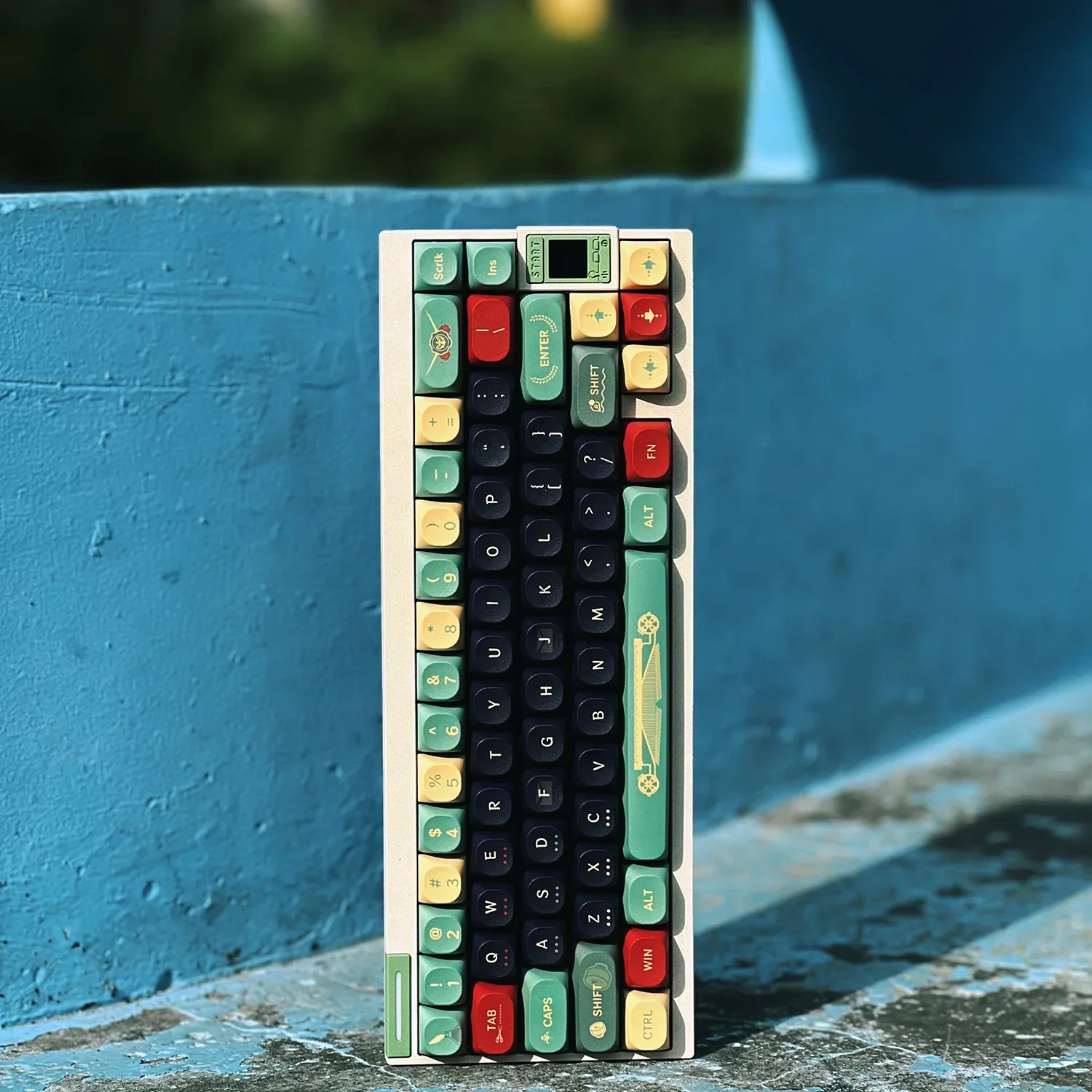 Theme Keycaps PBT Sublimation Original Height Small Full Mechanical Keyboard with MA Forgotten Letter