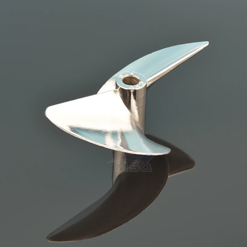 Rc Boat 7015/7814 Screw Diameter 70/78mm Prop 2 Blades Aluminum Propeller For 6.35mm 1/4" Prop Shaft Rc Boat Gas