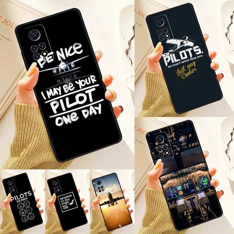 

Airplane Pilot Heartbeat Aviation Case For Samsung Galaxy S24 Plus S23 S20 S21FE Lite S22 Ultra Note 20 S8 S9 S10 Phone Coque