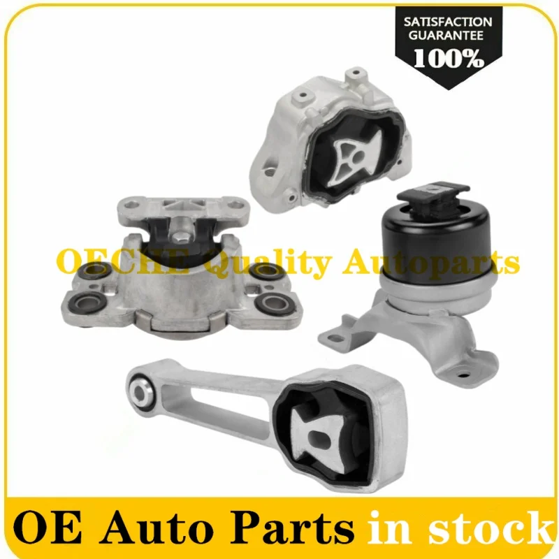 New 4PCS Engine Motor Mount 30671245 31257674 21330135 LR032311 LR024730 LR000597 Fit for Land Rover LR2 2008-2015 Volvo S60 S80