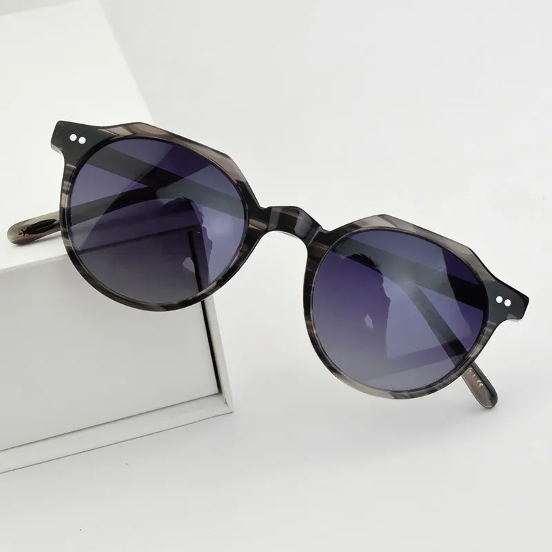 

High quality ov5374u Luxury brand polarized sunglasses men 2024 vintage sunglasses women retro Acetate Fashion sun glasses UV400