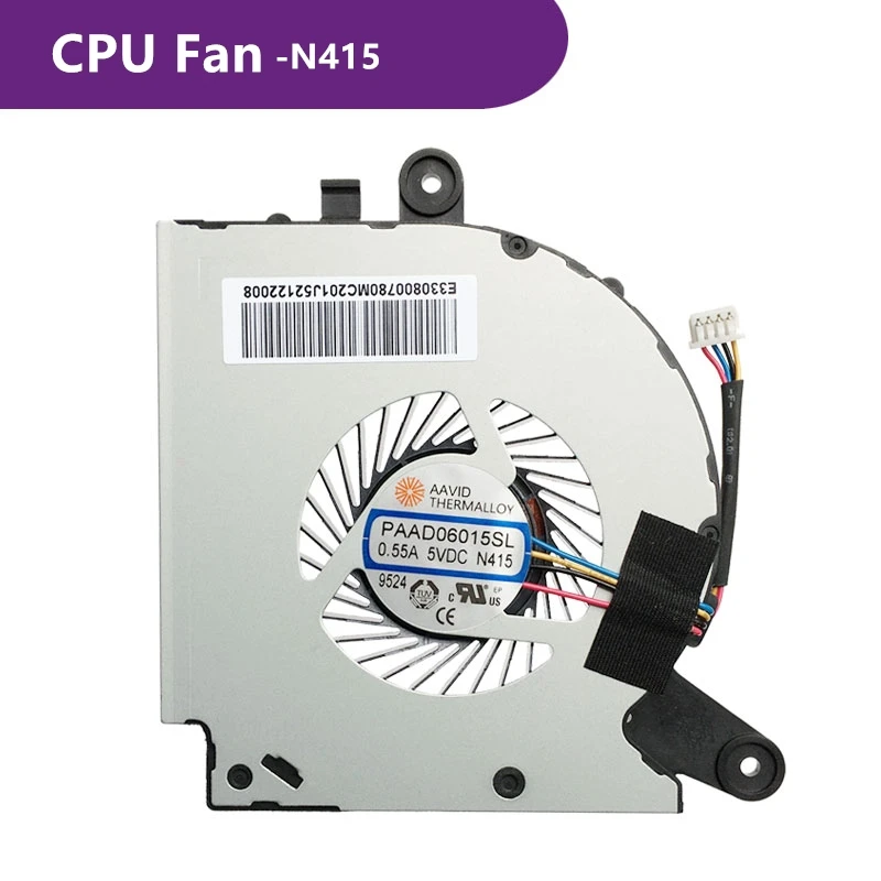 New Original Laptop CPU GPU Cooling Fan For MSI GF75 8RC 8RD 9SC 9SD MS-17F1 MS-17F2 MS-17F3  MS-17F4  MS-17F5