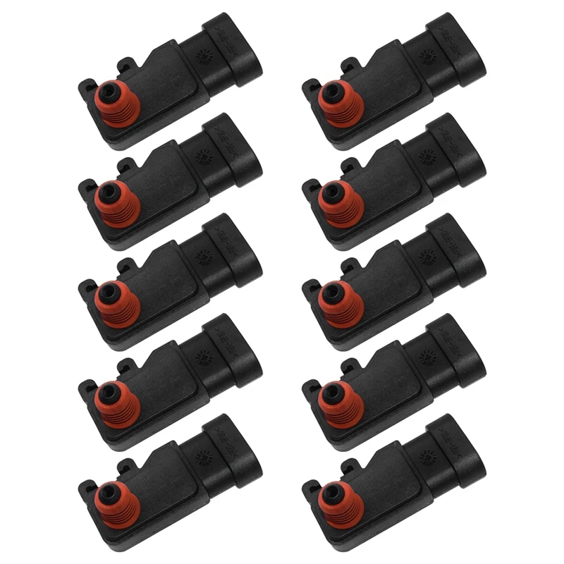 Super Sale 10PCS Manifold Absolute Air Pressure MAP Sensor for Buick Chevrolet GMC Isuzu Saturn 12614970,16258659,12614970,16212