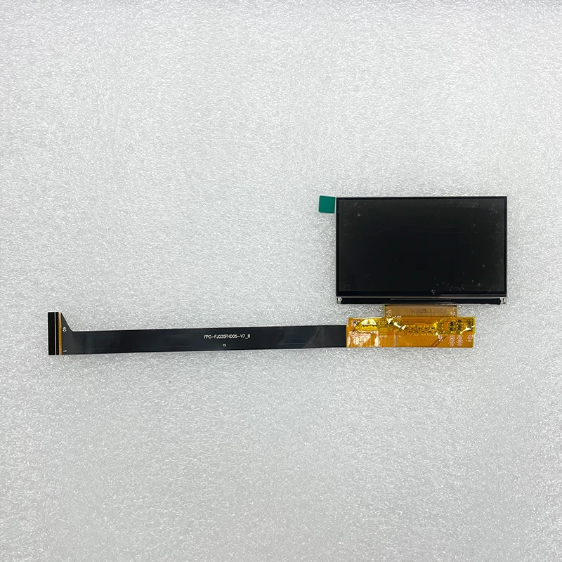 New Compatible LCD for FPC-FJ035FHD005-v7_A LCD + 84x50mm Polarizer Glass for Touyinger T9 Projector Replacement