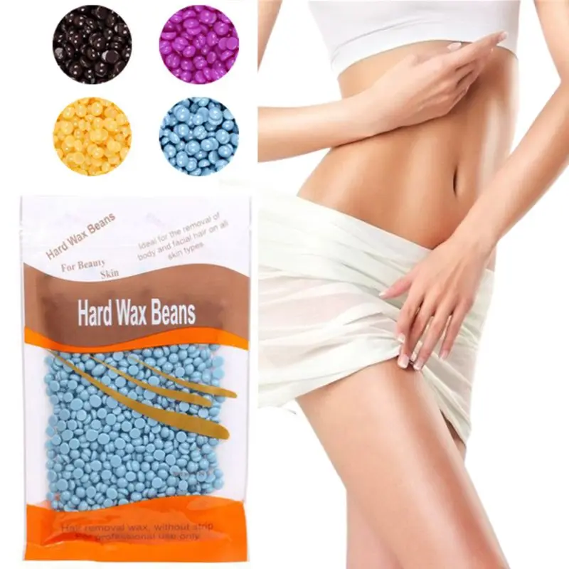 50g/Bag Wax Beads For Hair Removal Hard Wax Beans For Wax Heater Machine Hot Film Epilator Painless Waxing Beads For Wax Warmer