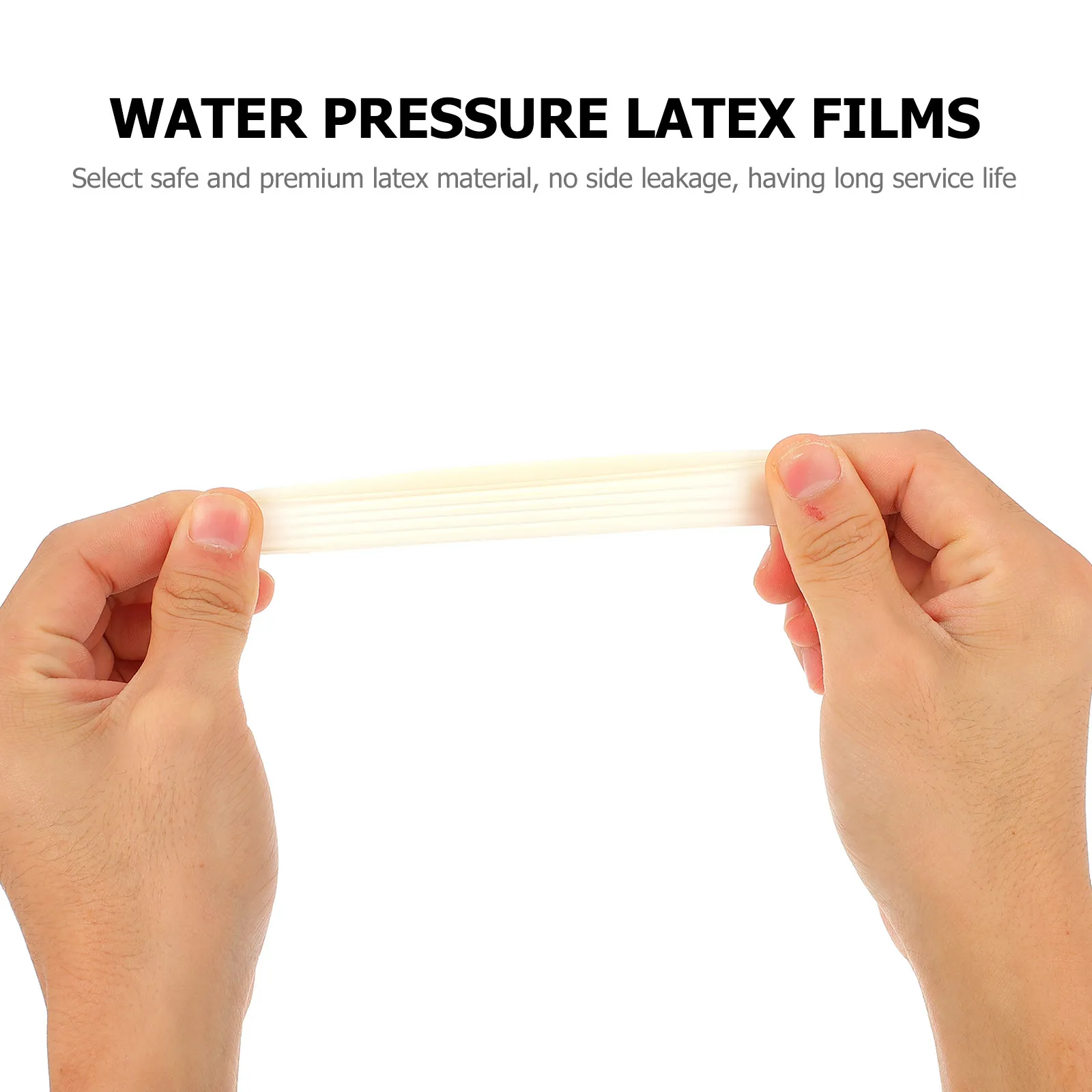 10Pcs Physical Teaching Tools Latex Films for Liquid Pressure Tester Safe Premium Latex Material Long Service Life School Lab