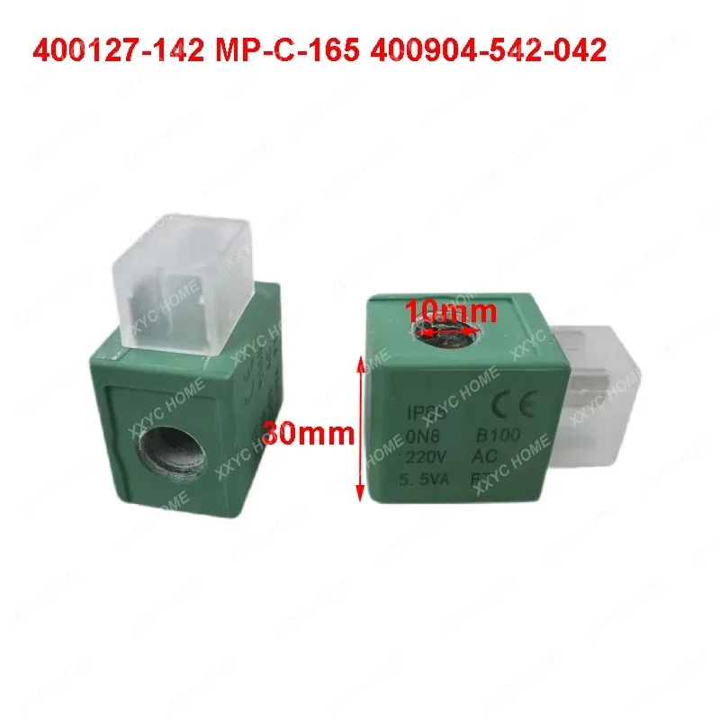 

ASCO Type Solenoid Valve Coil Inner Diameter 10mm Height 30mm 400127-142 MP-C-165 400904-542-042 AC220V DC24V AC110V