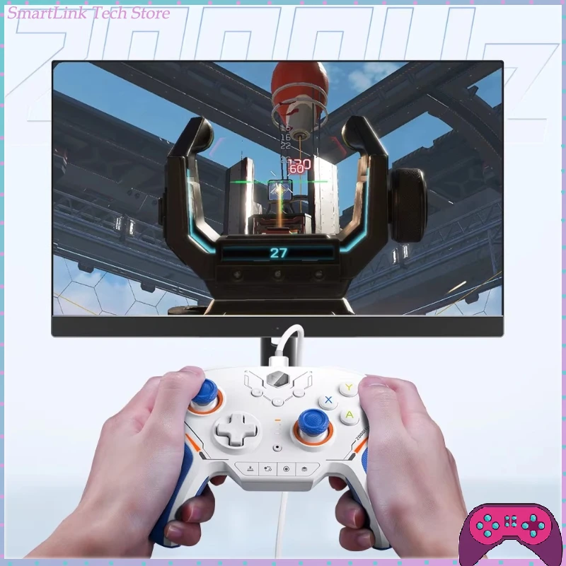 

New BIGBIGWON Blitz 2 TMR Star Flash Wireless Bluetooth Gamepads Somatosensory Controllers 2000HZ For NS PC Steam Gamepads Gifts