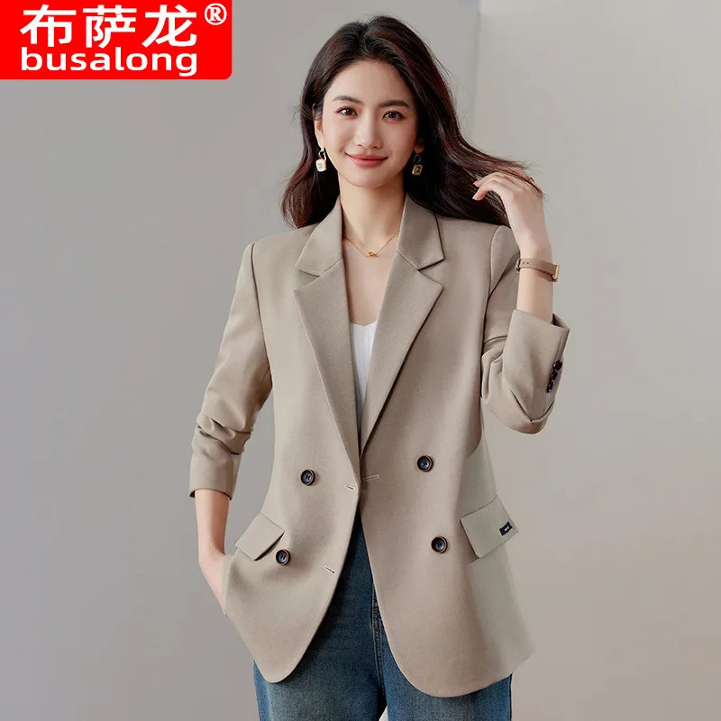 

2025New Stylish Fashion Suit Casual Women's Long Sleeve Professional Blazer Formal Jacket Workwear6722
