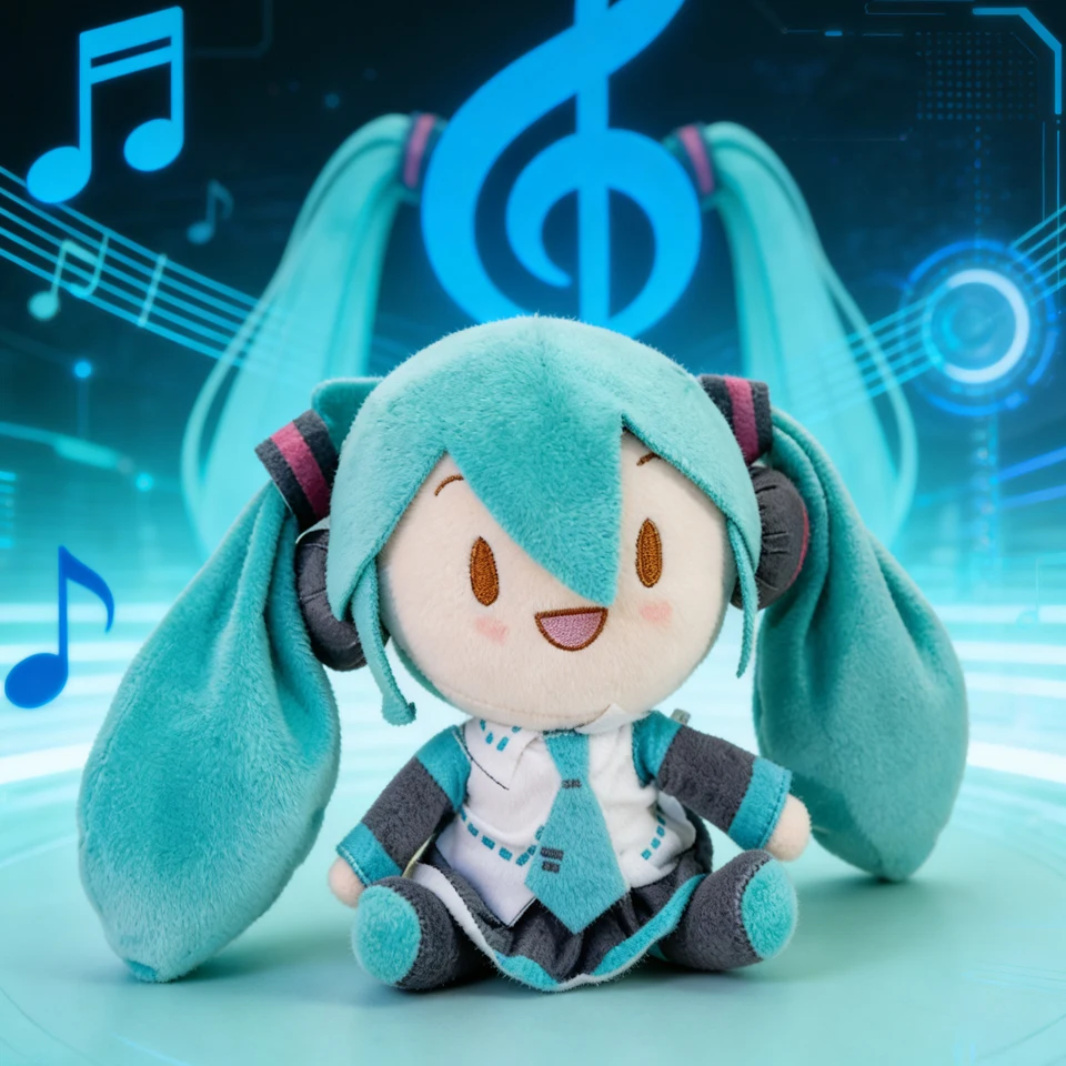 *** NIEUWE Hatsune Miku Fufu Pluche Pop Fuwafuwa Anime Kawaii Leuke Cool Speelgoed Poppen Pluche Kamer Auto Bureau Decor Verjaardagscadeau voor Fan