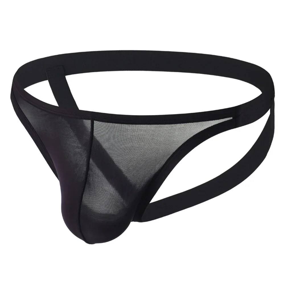 For Fashion For Intimate Wear Low Rise Thongs Soft Fabric Thongs For Men G-strings Lightweight Fabric Solid Pattern