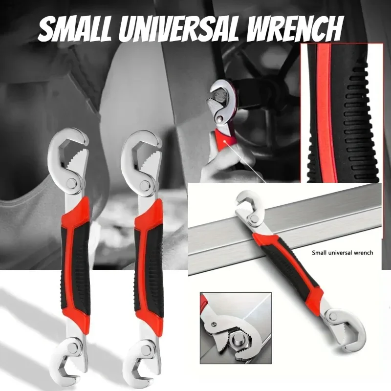 New Grip 6-22mm 1 packs，Adjustable Spanner, Universal Wrench,Quick Multi-function,Universal Opening Wrench