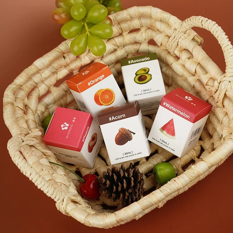 M8RIIMOO Forest Story Pen Non Carbon Ink Dip Pen Color Manga Watercolor Paint Color Ink Does Not Block Pen Student Writing