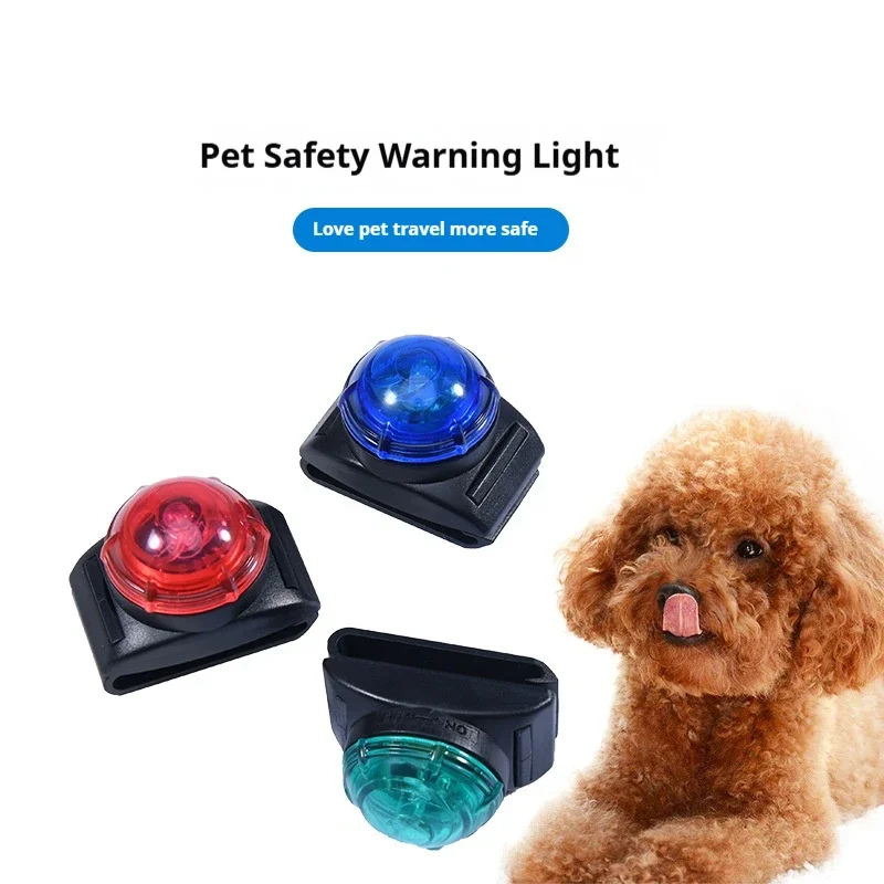 Le etichette per animali domestici hanno condotto il ciondolo luminoso per cani che si illumina al buio, spia di sicurezza con luce anti-smarrimento