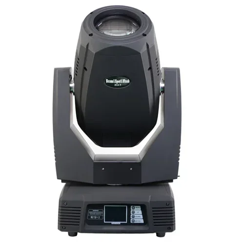 350 Watt Beam Pattern Shaking Head Three in One Large Rotating 3D Pattern Light