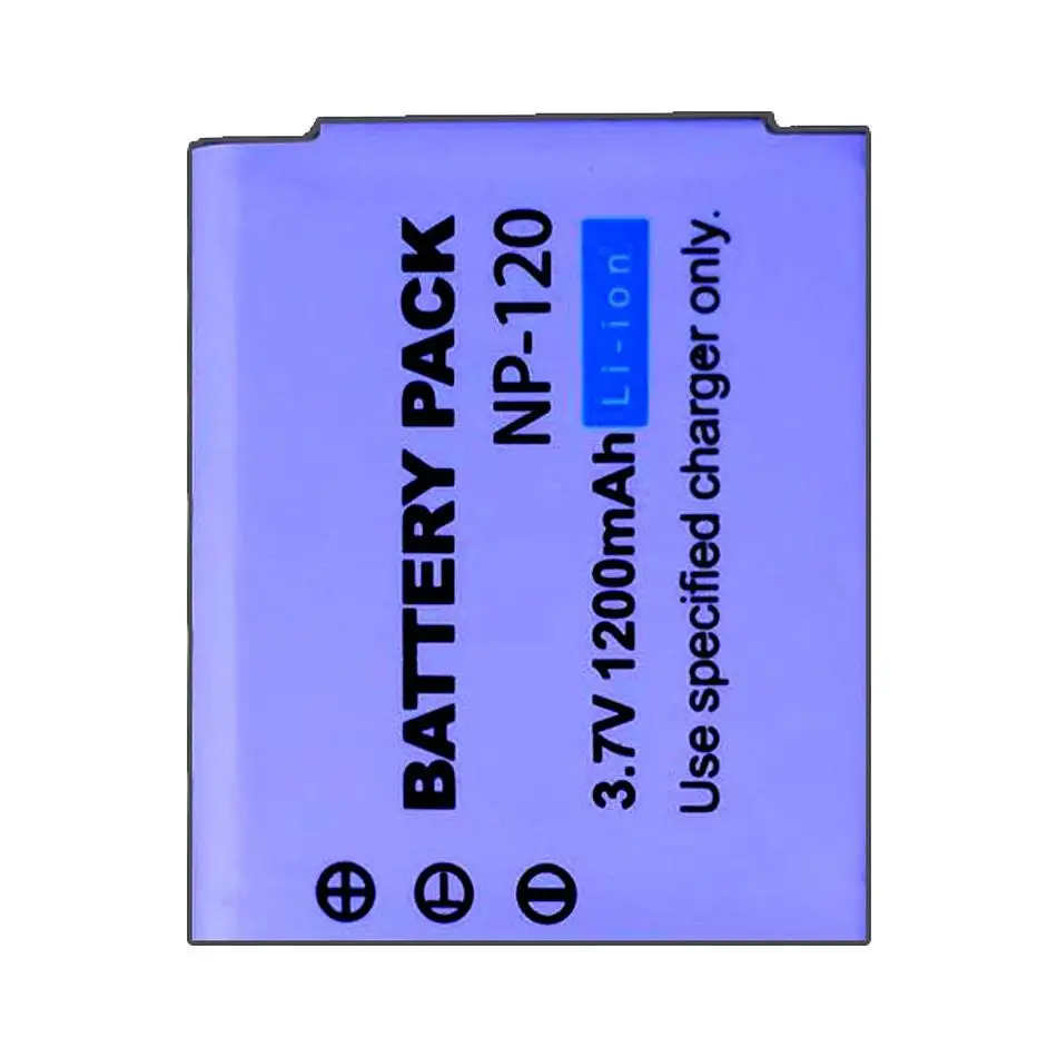 NP-120 Camera Battery For Fujifilm F10 F11 M603 Zoom For Pentax MX4 MX550 For RICOH GX8 300G 500G 1200mAh High Quality