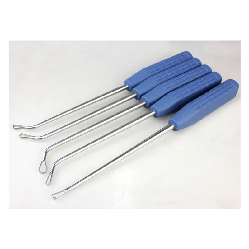 Hollow cannulated curette intervertebral disc curette orthopedic instruments medical spinal endplate scoop vertebral curette AO