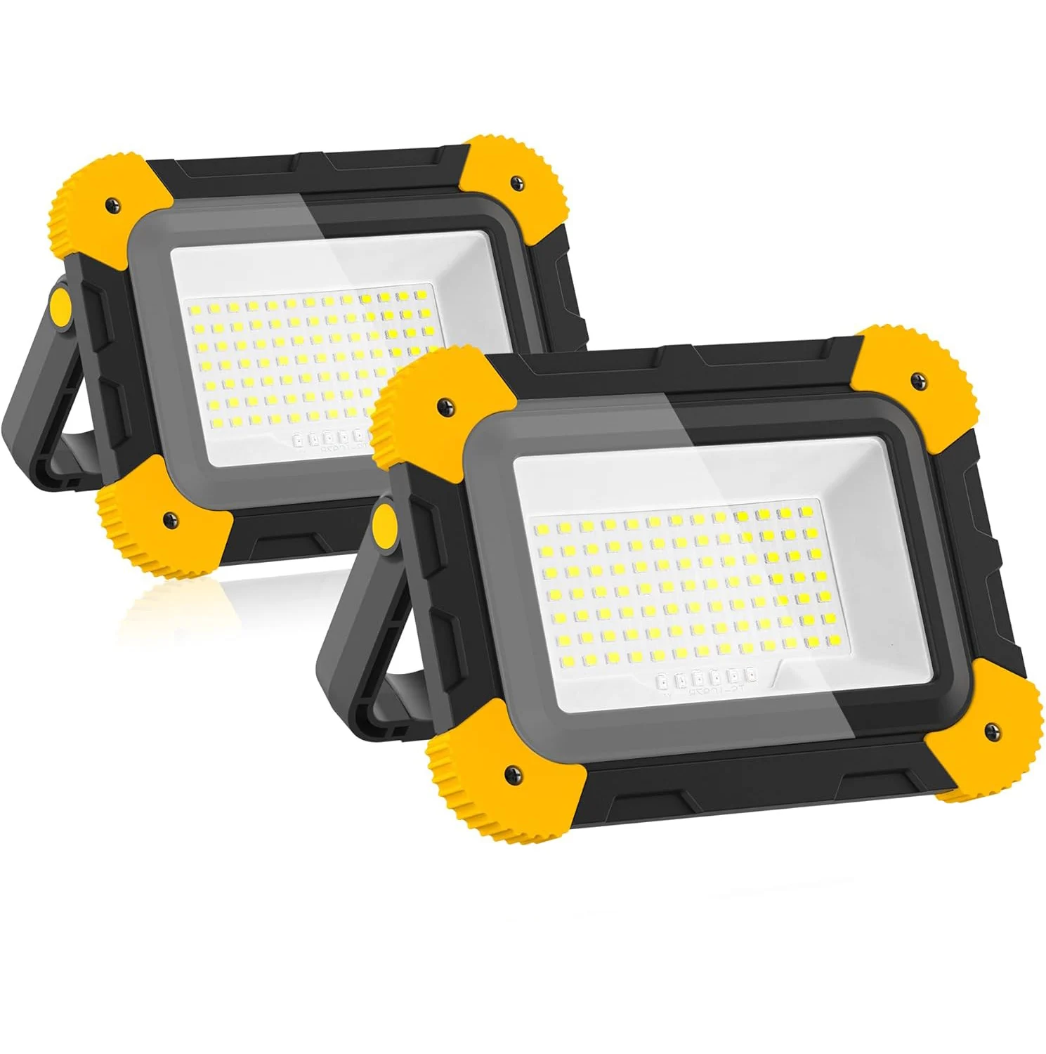 LED-Arbeitsscheinwerfer, 5 Modi, tragbares Bau-Flutlicht, wiederaufladbare Campinglampe für den Notfall vor Ort, Garage, Werkstatt, Angeln