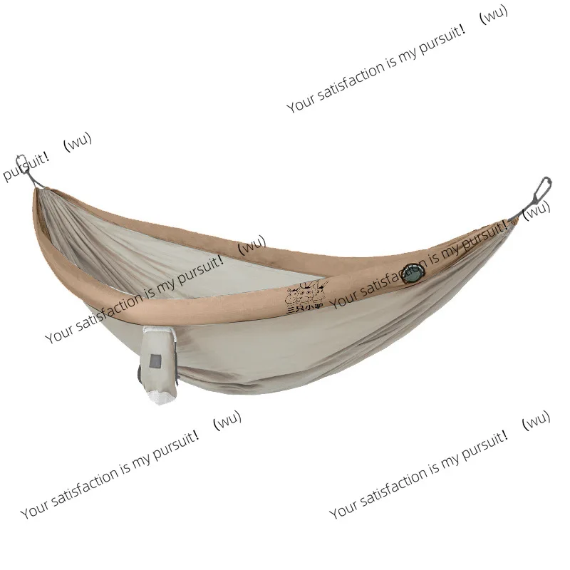 

double inflatable hammock outdoor swing adult children anti-rollover wild camping anti-mosquito mosquito net