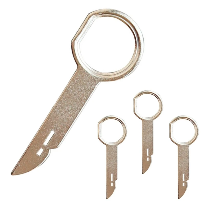 Professional Car Radio Removal Tool DIN Release CD-Media Player Pin Universal Pin Stereo- Hooks Tool Durable
