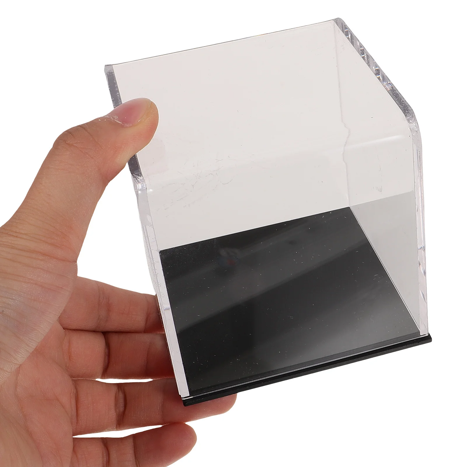 กล่องอะคริลิคใสสำหรับโชว์เบสบอล ใช้ภายในบ้าน เหมาะสำหรับจัดแสดงของสะสม ทำความสะอาดง่าย ขนาดเล็ก ประหยัดพื้นที่