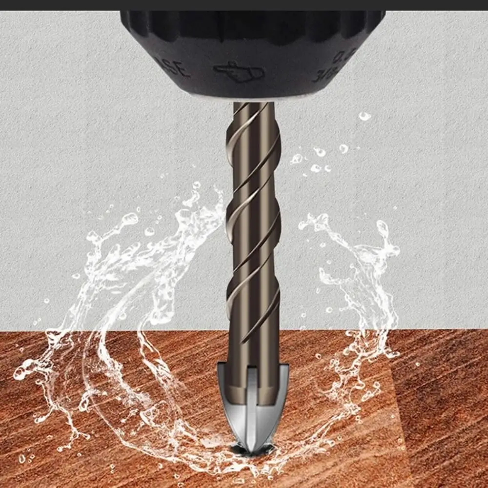 

3 -12mm Cross Tile Drill Bits Set Four-Edged High Hardness Screwdriver Drill Bits Precision Drilling Anti Slip Hex Shank