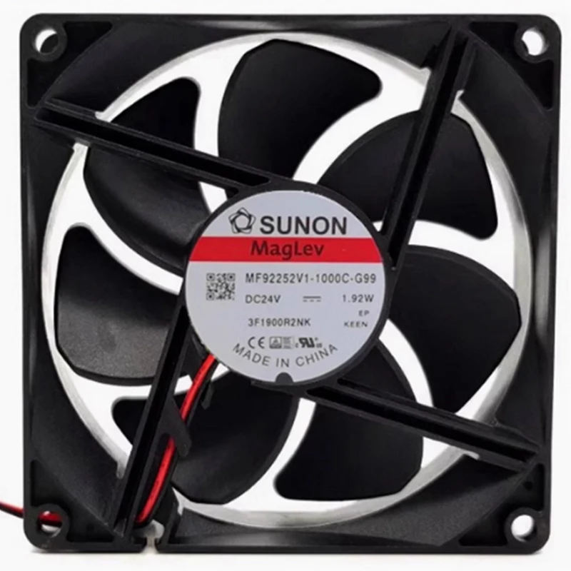 

92x92x25mm 9225 MF92252V1-1000C-G99 24V 1.92W VFD DC axial flow fans