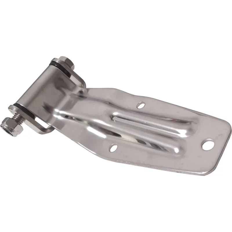 A74E-Truck Van Refrigerated Cold Store Storage Door Hinge Stainless Steel Container Compartment Fitting Express Car Part