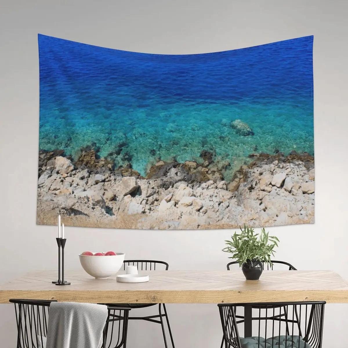 

Ocean Blue Tapestry Decoration Bedroom Cute Room Decor Decoration Room Tapestry